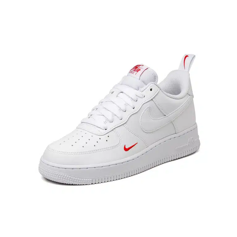 Air Force 1 White Red - Image 1