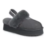 Platform Strap UGG Slippers - Image 4