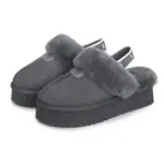 Platform Strap UGG Slippers - Image 5