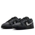 Nike Dunk Low 'Black Metallic Silver' - Image 2