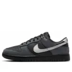 Nike Dunk Low 'Black Metallic Silver' - Image 3