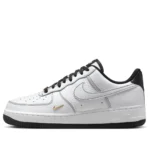 Air Force 1 low white metallic gold