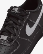 NIKE AIR FORCE BLACK/WHITE - Image 2