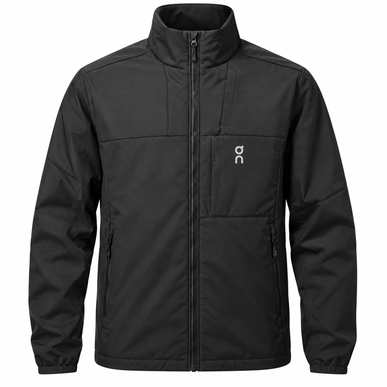 Black Technical Jacket Product Shot Black Technical Jacket ON CLOUD - Image 1