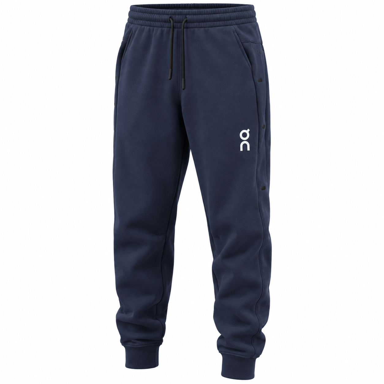Navy Athletic Joggers with Reflective Logo ON CLOUD NAVY PANT - Image 1