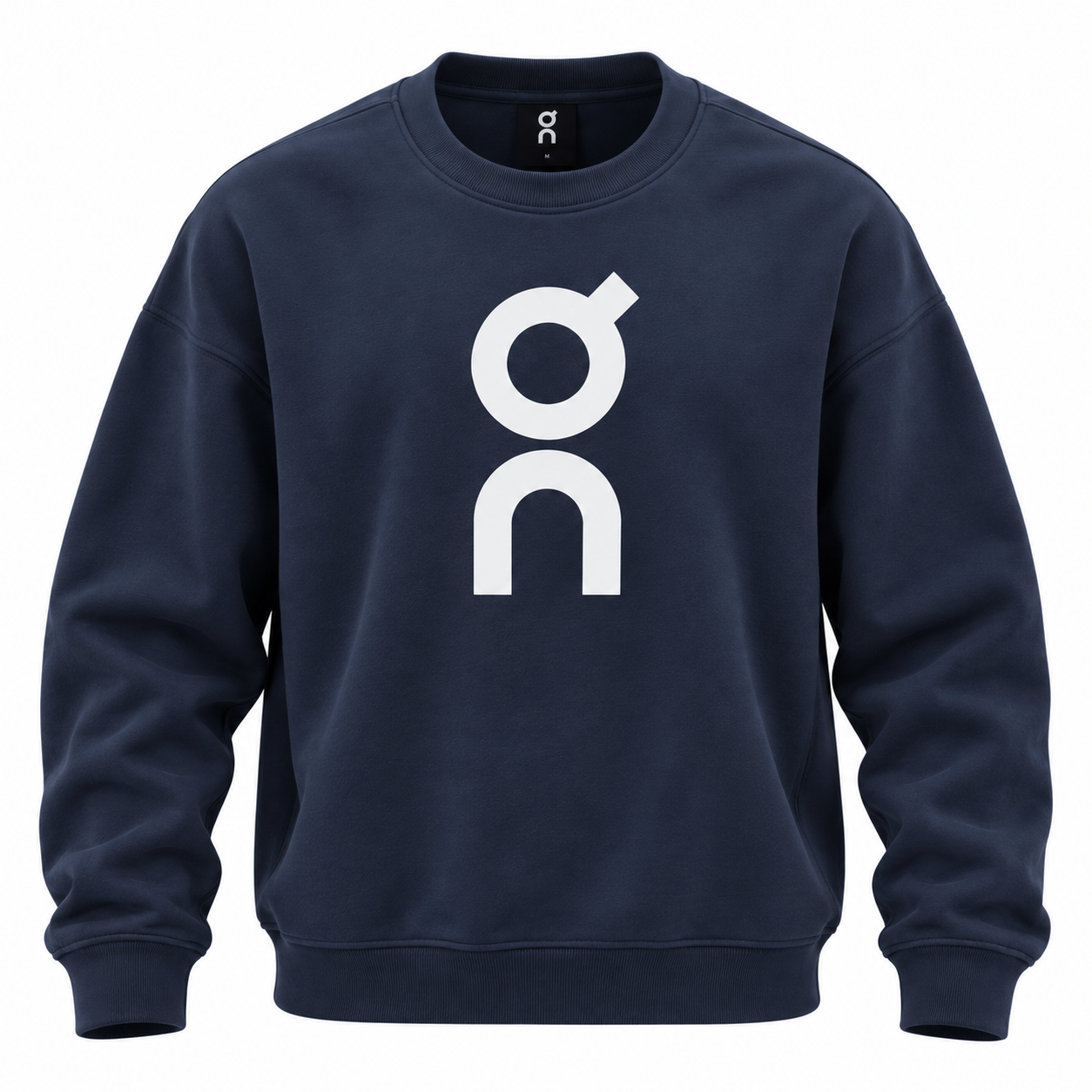 Navy Sweatshirt with Bold On Logo ON CLOUD SWEATSHIRT NAVY - Image 1
