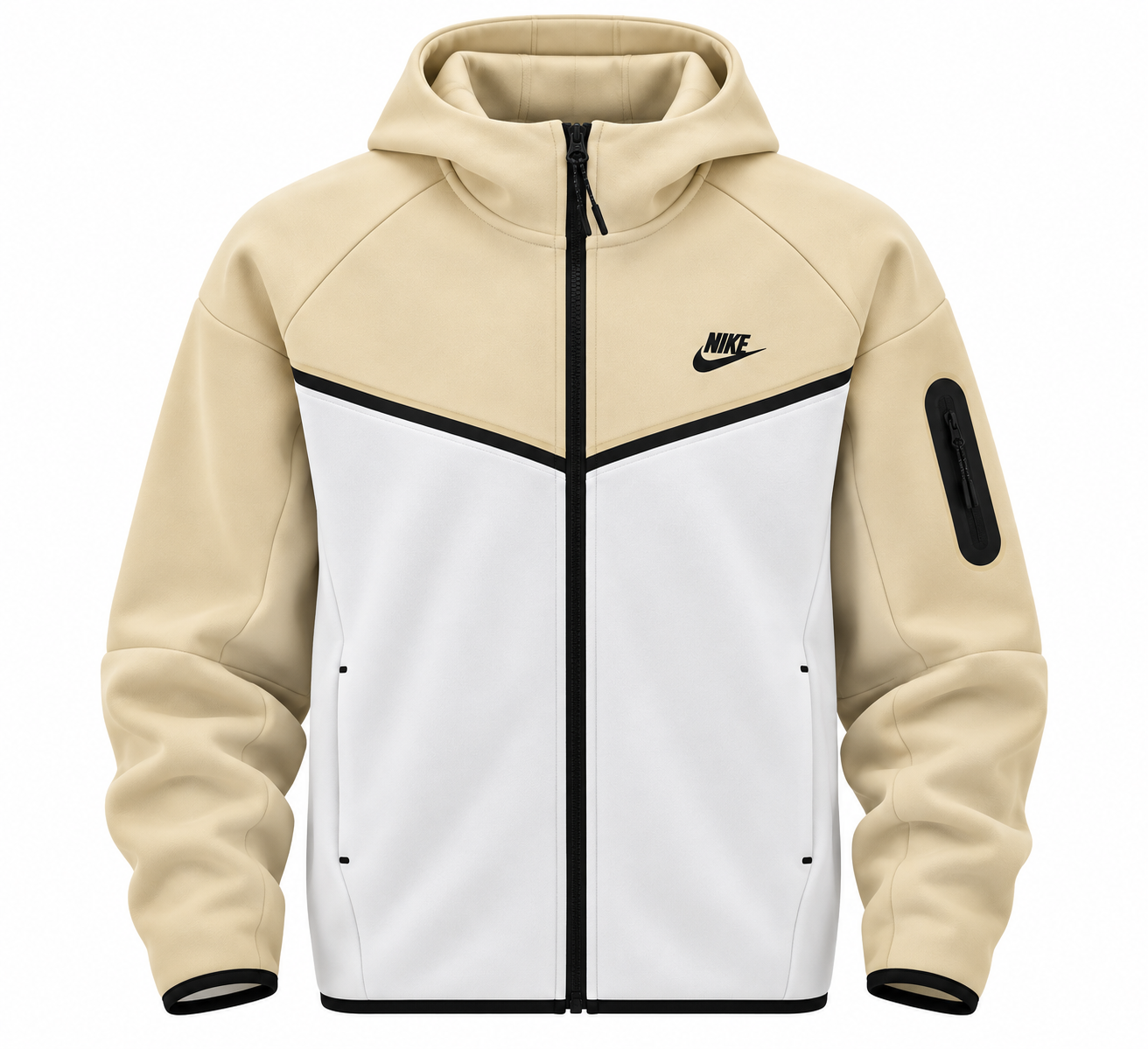 Nike Colorblock Hooded Jacket Product Shot NIKE TECH - Image 1
